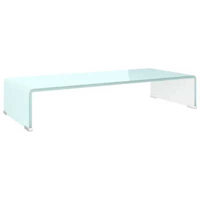 Produktbild von vidaXL TV-Aufsatz/Monitorerhöhung Glas Grün 70x30x13 cm