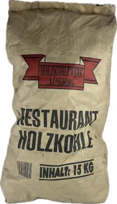 Produktbild von Restaurant Holzkohle 15kg Holzkohle extra lange Brenndauer Smoker Kohle