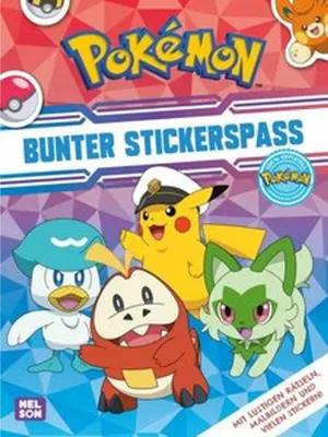 Produktbild von Carlsen Verlag GmbH Pokémon Activity-Buch: Bunter Stickerspaß