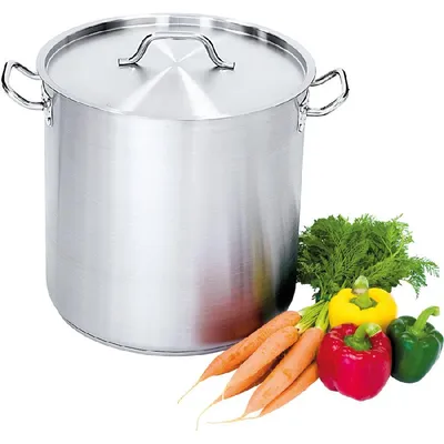 Produktbild von Suppentopf Hohe Form, Mit Deckel, Ø 200 Mm, Höhe 200 Mm, 6,3 Liter