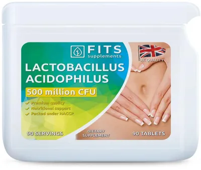 Obrázok produktu pre Lactobacillus acidophilus 50 mg, 90 tabliet