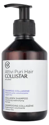 Obrázok produktu pre Collistar Collagene, 250 ml, Šampón, Neprofesionálne, Unisex, Riedke vlasy, Všetky farby