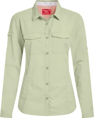 Produktbild von Craghoppers - "Adventure III" Hemd für Damen Langärmlig CG2166 (40 DE) (Marineblau)