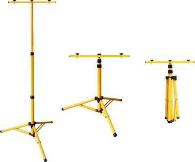 Obrázek produktu pro Fiqops ocelový stativ teleskopická konstrukce stativu reflektor reflektor stativ stojan pro reflektory reflektory