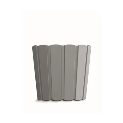 Produktbild von Prosperplast Pflanztopf - Holzoptik - Outdoor - grau - 12x11 cm