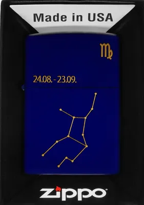 Produktbild von ZIPPO ZODIAC VIGRO DESIGN Feuerzeug jungfräulich 60006937