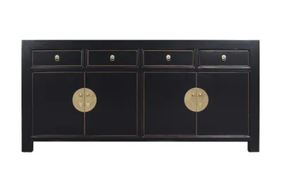 Produktbild von Fine Asianliving Chinesische Kommode chinesisches Sideboard chinesischer Schränke China Möbel Schrank Orientalischer Asiatischer 180x40x85