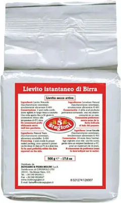 Produktbild von 5 Stagioni Bierhefe für Pizza Lievito Secco Attivo 500g