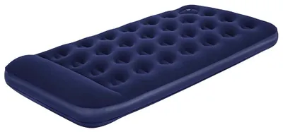 Produktbild von Bestway Luftmatratze Aufblasbar Beflockt mit Fußpumpe 188x99x28 cm