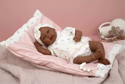 Produktbild von MuÑecas Arias Sasha 45 Cm Reborn-baby Braun  Kinder Braun One Size