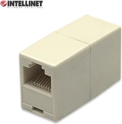 Produktbild von Intellinet IWP-ADAP-8/8, RJ45 8P8C, RJ45 8P8C, Weiblich/weiblich, Weiß