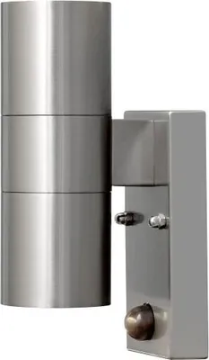 Produktbild von Konstsmide Modena Up & Down Edelstahl, klares Glas, Reflektor 7542-000