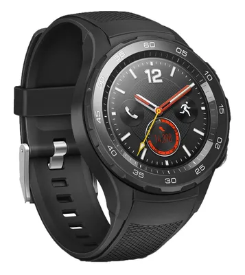 Produktbild von Huawei Watch 2, 3,05 cm (1.2"), AMOLED, 4 GB, WLAN, GPS, 40 g