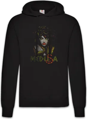 Produktbild von Urban Backwoods Medusa, Herren Hoodie, Farbe: Schwarz, Größe: L
