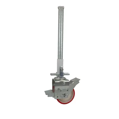 Produktbild von GeZu Impex® 4 x Gerüstrolle 500 mm, Ø 38 mm, Rolle 150 x 50 mm 600 kg