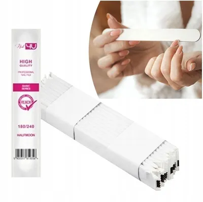 Produktbild von NAIL4U Nagelfeile Bootform 180/240 10 Stück