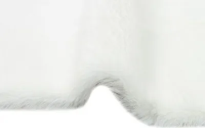 Image de Shaggy Mollis blanc (160x230 cm)