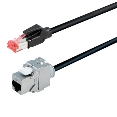 Immagine prodotto di BACHMANN CAT6A Cavo RJ45 5m, TKM Keystone