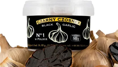 Produktbild von GLUTENFREIER SCHWARZKNOBLAUCH 80 g – PIĘĆ PRZEMIAN