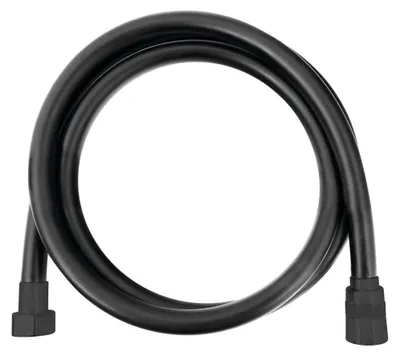 Image de Sapho Accessoires de douche - Flexible de douche, 200 cm, noir mat 1208-27