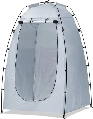 Produktbild von Famanu Duschzelt Geräumig und Tragbar - Leichtgewicht Camping-Toilettenzelt