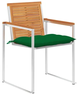 Produktbild von vidaXL Gartenstühle 8 Stk. mit Kissen Massivholz Akazie