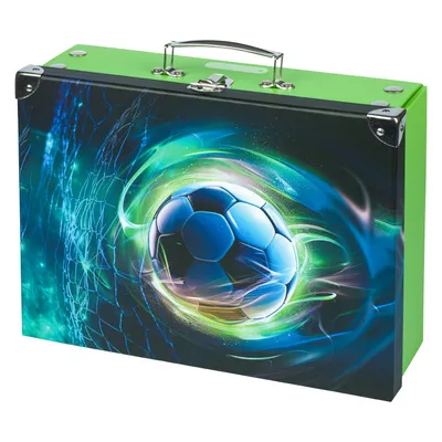 Produktbild von BAAGL Faltkoffer mit geschmiedeten Ecken Fußball Ball