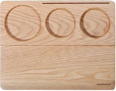 Obrázek produktu pro Podložka pod tamper z dubového dřeva pro domácí použití