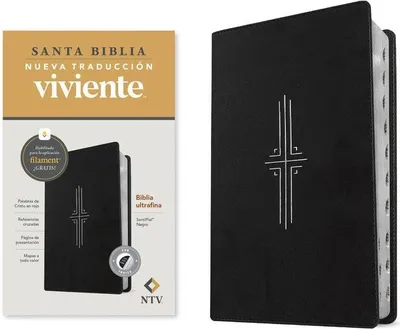 Produktbild von Biblia Ultrafina Ntv, Con Filament (Sentipiel, Negro, Índice, Letra Roja)