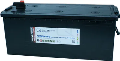 Produktbild von Q-Batteries 12SEM-180 12V 180Ah Semitraktionsbatterie