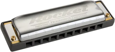 Produktbild von HOHNER Mundharmonika, Rocket, F – grau