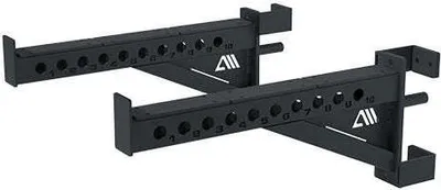 Produktbild von ATLETICA R8 Outdoor Safety Spotter Arme | Feuerverzinkt | Paarweise | Sicher trainieren, auch im Freien | Belastbar | 61 cm lang | 6 mm dicke