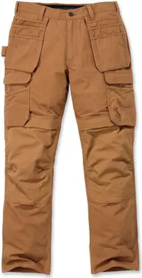 Produktbild von Carhartt® Herren-Arbeitshose Relaxed Fit Mit Multiplen Taschen 103337, Farbe:carhartt® brown, Größe:W38/L32