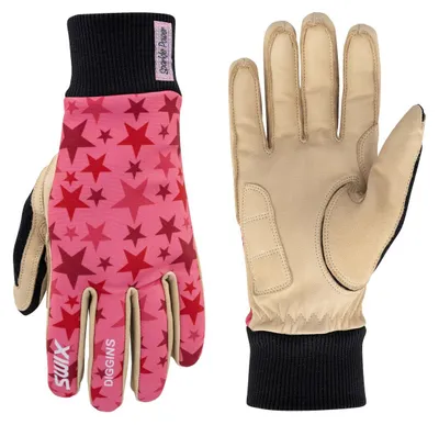 Produktbild von Swix Damen Handschuh Star Glove, jet Black, 10 Pink 5
