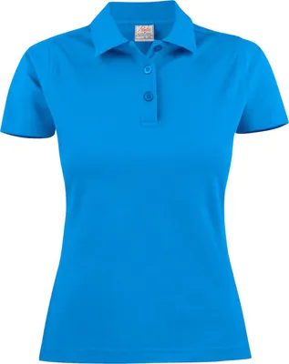 Produktbild von Damen Polohemd Surf Light Pique aus 100% Baumwolle, 180 g/m², moderne Passform
