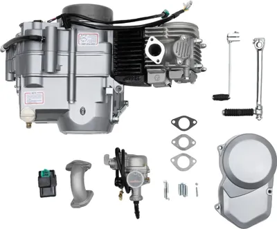 Obrázek produktu pro Motor, 125CC, vzduchové chlazení, stříbrný