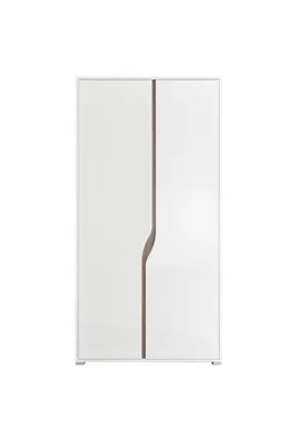 Produktbild von Kleiderschrank 2-türig MARA Babyzimmer weiß Eiche Sonoma