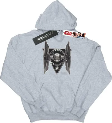 Produktbild von Star Wars - "The Last Jedi TIE Fighter" Kapuzenpullover für Jungen BI12565 (116) (Grau)
