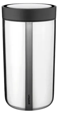 Zdjęcie produktu dla Stelton To Go Click kubek, kubek do picia, kubek, malowana proszkowo stal nierdzewna, tworzywo sztuczne, stal nierdzewna, 200 ml, 675