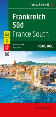 Produktbild von Frankreich Süd, Straßenkarte 1:500.000, freytag & berndt