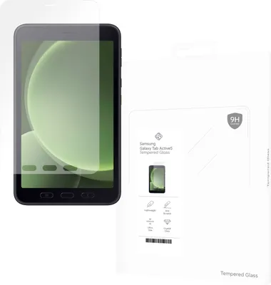 Produktbild von Schutzfolie Samsung Galaxy Tab Active5 - Panzerglas - Cazy - Transparant