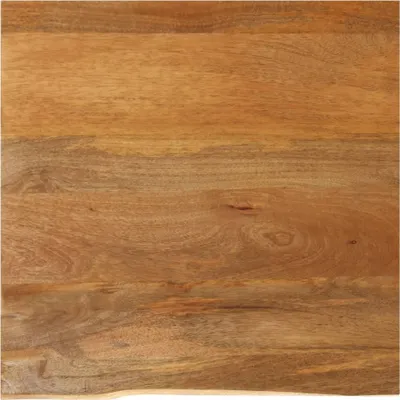 Produktbild von Tischplatte mit Baumkante 60x60x2,5 cm Massivholz Mango