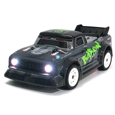 Produktbild von KIMBOSMART RC Auto ferngesteuerte Auto LED Modell leichte Drift Auto RTR 1/16 2,4G 4WD 30 km/h