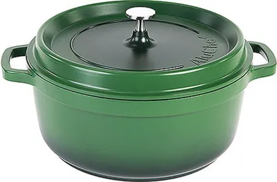 Produktbild von AluChef® Cocotte, rund 28 cm / grün