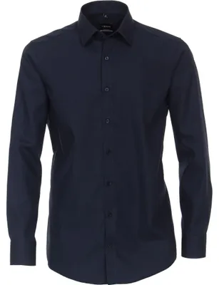 Produktbild von Bundle - Venti - Modern Fit - Bügelfreies Herren Langarm Hemd in verschiedenen Farben (001480), Größe:45, Farbe:Blau (116)