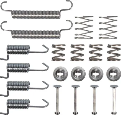Produktbild von FEBI BILSTEIN Zubehörsatz Bremsbacken 182586 Hinten für HYUNDAI GETZ (TB) 0,090kg