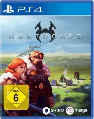 The image shows the front cover of the Northgard PS4 game.