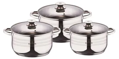 Produktbild von Blaumann 3-teilige Gourmetlinie-Pfanne Set