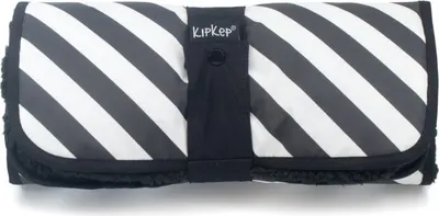 Produktbild von KipKep Napper Teddy Wickelunterlage Black Stripes