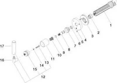 Produktbild von DORNBRACHT 36210882-42 UP-Dreiwege-Umstellung TARA 36210882